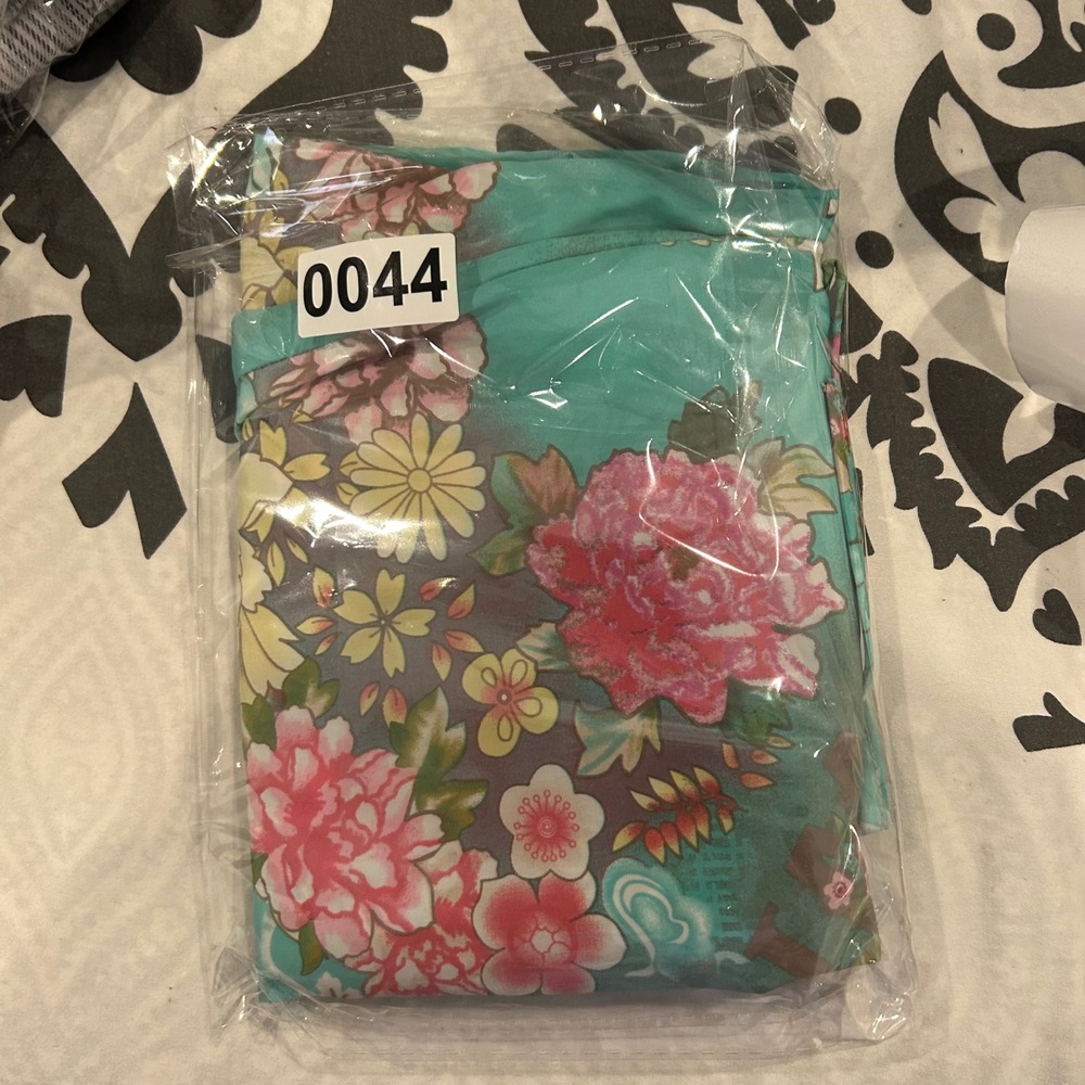 Josie Natori Women XL Asian Inspired Floral Print Capris Lounge Pants PJ Pajama - Picture 9 of 9